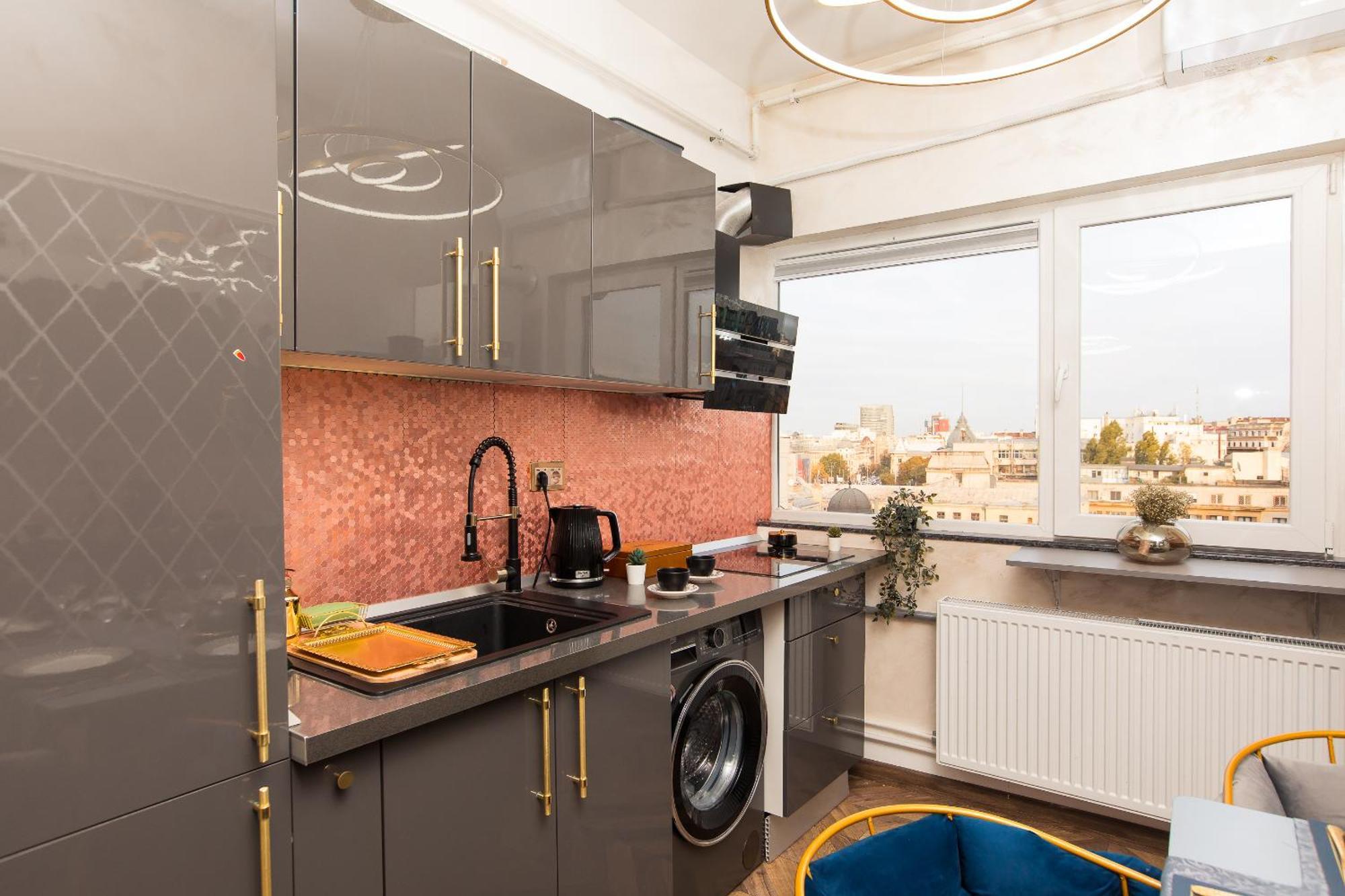 Royalty Apt With City Views On Calea Victoriei Bükreş Dış mekan fotoğraf